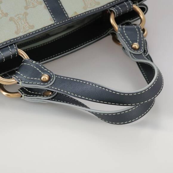 CELINE Paris Macadam Canvas Boogie Hand Bag Peppermint - Picture 8 of 13